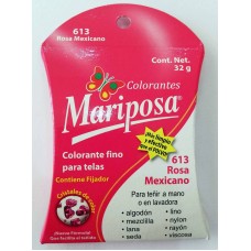 Colorante Mariposa 32 grs #613 Rosa Mexicano