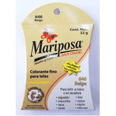 Colorante Mariposa 32 grs #646 Beige