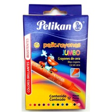 Crayon Pelikan Jumbo Redondo c/12