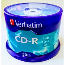 Verbatim CD Disco Compacto Torre de 50 piezas