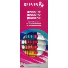 Reeves Gouache 12 colores