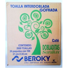 Sanitas Paquete caja c/2000 pzas